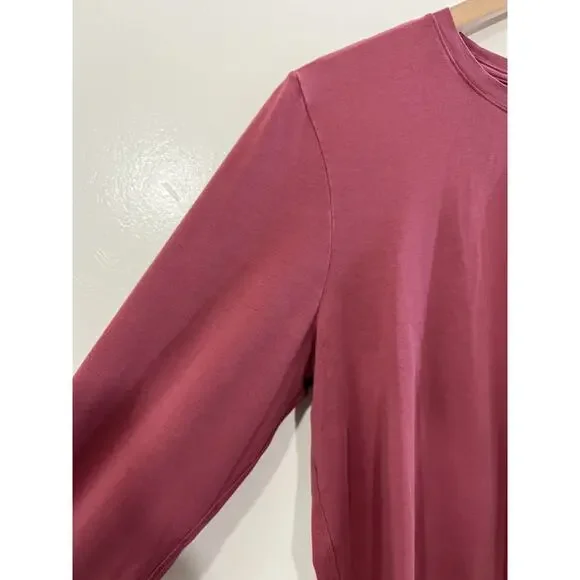 Lululemon Love Long Sleeve Top XL Ballet Workout Active Athleisure Minimalist - Picture 5 of 15